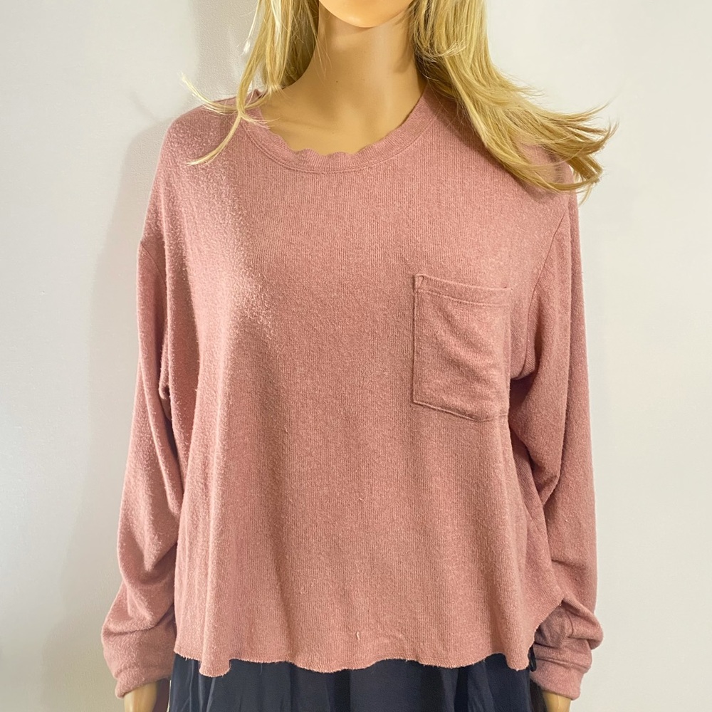Blush colored sweater